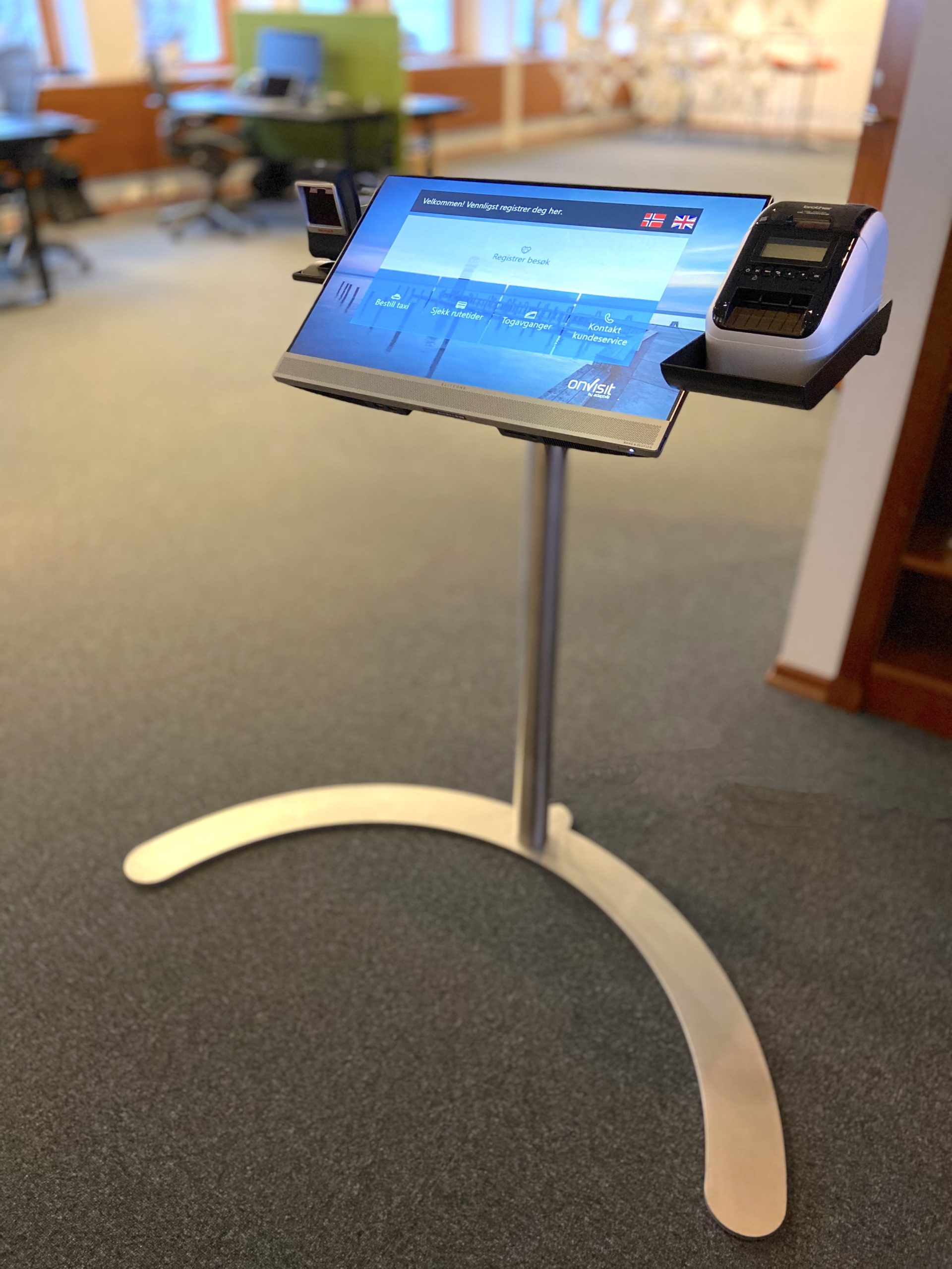 Premium Gulvstativ Hyller Gulvstativ gjesteregistrering